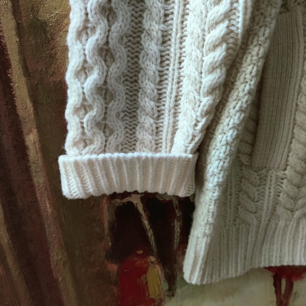 J.Crew cable knit sweater - Picture 6 of 6